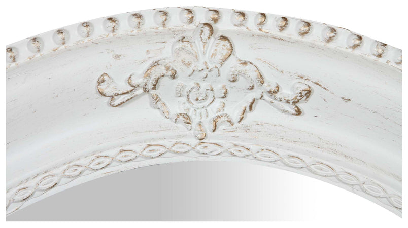 Biscottini Specchiera da appendere verticale e orizzontale finitura bianco