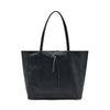 Frau borsa morbida in pelle bottolata nero B810
