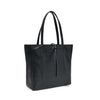 Frau borsa morbida in pelle bottolata nero B810
