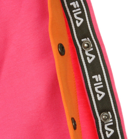 FILA Vestito Donna Mitsuki Buttoned Crew Pink Yarrow/mandarin Orange da donna