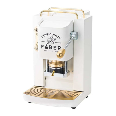 Macchina Caffe' Cialde Faber Pro Deluxe White