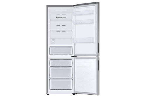 Samsung Frigorifero Combinato EcoFlex 1.85m 344L RB33B610ESA - (Samsung RB33B610ESA Libera installazione E Grafite, Metallico)