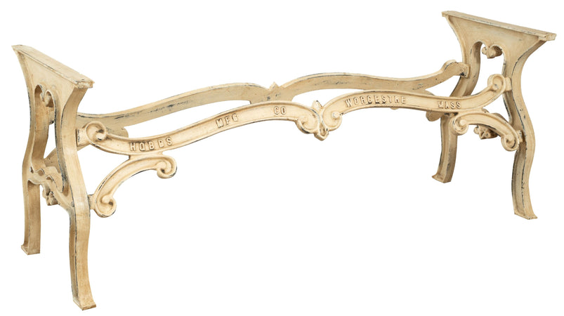 Biscottini Biscottini Base Tavolo Ghisa Finitura Anticata Robusta Stabile Design Antico