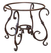 Biscottini Biscottini Base Tavolo in Ferro Battuto Forgiato  100 H 78 Arredamento Country