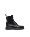 Nero Giardini anfibi donna in pelle nero I309183D100