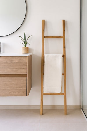 Biscottini Scala portasciugamani in legno