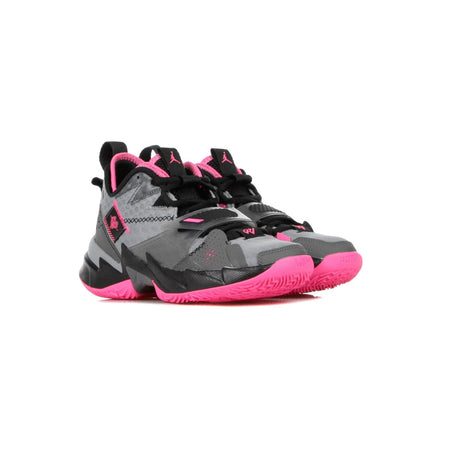 JORDAN Scarpa Alta Uomo Jordan "why Not?" Zero.3 X Russell Westbrook Particle Grey/pink Blast/black/iron Grey da uomo