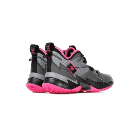JORDAN Scarpa Alta Uomo Jordan "why Not?" Zero.3 X Russell Westbrook Particle Grey/pink Blast/black/iron Grey da uomo