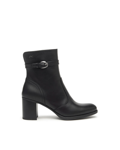 Nero Giardini tronchetti donna in pelle nero I513850D100