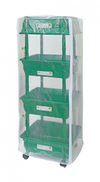 SERRA PER PIANTE DA BALCONE SANREMO CM.. 54x46xH.155 COLORE VERDE
