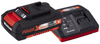 CARICABATTERIA RAPIDO CON BATTERIA EINHELL POWER-X-CHANGE 18V LITIO KIT 2 AH