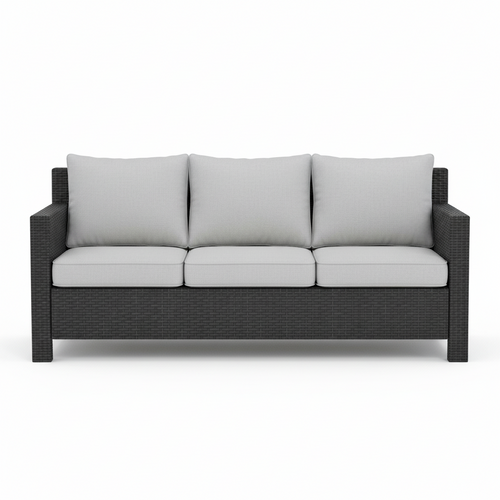 DIVANO 3 POSTI ALLIBERT CALIFORNIA cm 199x68x72h CON CUSCINI