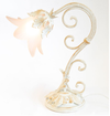 APPLIQUE LUME LUMETTO PARIS IN FERRO BATTUTO CRUCCOLINI LANTERNE LAMPADE AVORIO