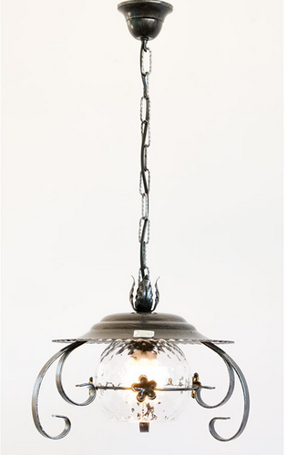 LAMPADE LINEA TAVERN LAMPADARIO BALLOTON CON CATENA 1 LUCE