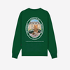 Felpa Baron Filou cli organic crew green
