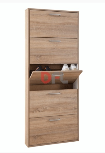 MOBILE SCARPIERA A 5 RIBALTE RIPIANI SINGOLE LINEA LAMIA CM. 15X65X164H