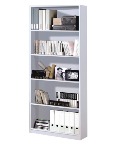 KIT LIBRERIA STYLUS A 5 RIPIANI CM. 80X28X201H BINCO LUCIDO