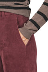 Circolo 1901 - Pantalone - 461259 - Bordeaux da donna