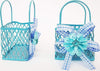 12PZ BOMBONIERA SACCHETTO SHOPPERS METALLO AZZURRO PORTACONFETTI NASCITA COMUNIONE Casa e cucina/Hobby creativi/Materiali per hobby creativi/Forniture per feste/Bomboniere Trade Shop italia - Napoli, Commerciovirtuoso.it