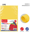 12pz Fogli In Gomma Eva Colore Giallo Materiale Alta Qualità 40x60cm Spess 2mm