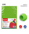 12pz Fogli In Gomma Eva Colore Verde Chiaro Materiale Alta Qualità 40x60cm 2mm