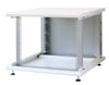 Armadio Rack 19'' ideale per Accumulatori Fotovoltaico 8U P600mm Bianco