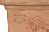 Biscottini Cassetta fioriera in Terracotta festonato 100% Made in Italy interamente Lavorata a Mano