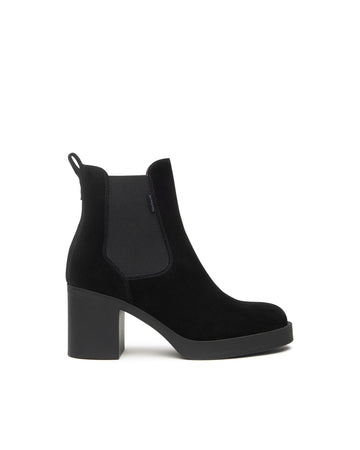 Nero Giardini stivaletti chelsea donna in suede nero I513890D100