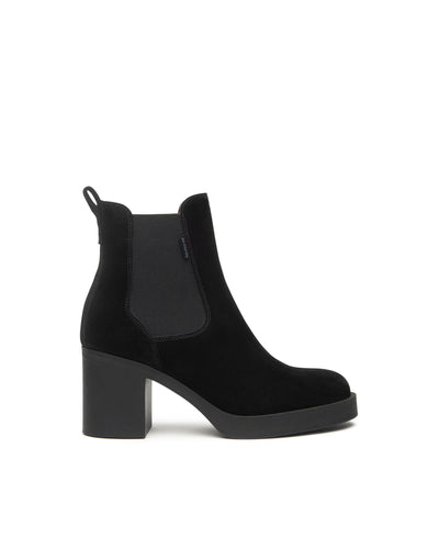 Nero Giardini stivaletti chelsea donna in suede nero I513890D100