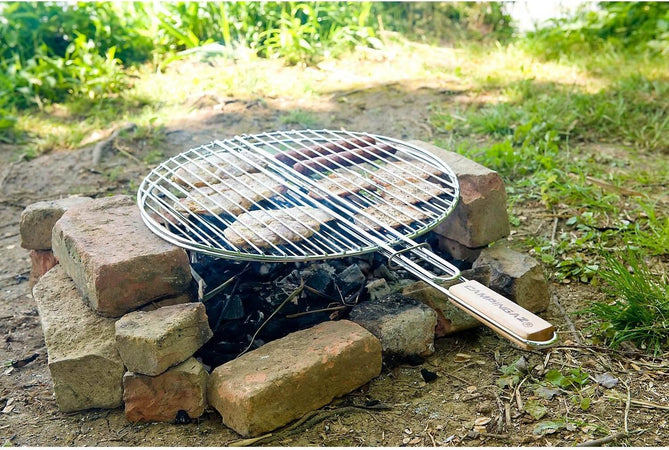 Campingaz 205817 Griglia Doppia Rotonda,Argento, 40 cm 83123980
