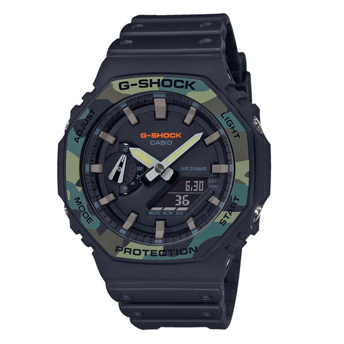 Orologio CASIO G-Shock multi funzione nero / camouflage