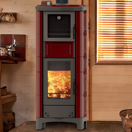 Thermorossi Termostufa a Legna Ardhea-F EVO5 Maiolica 16,4 kW