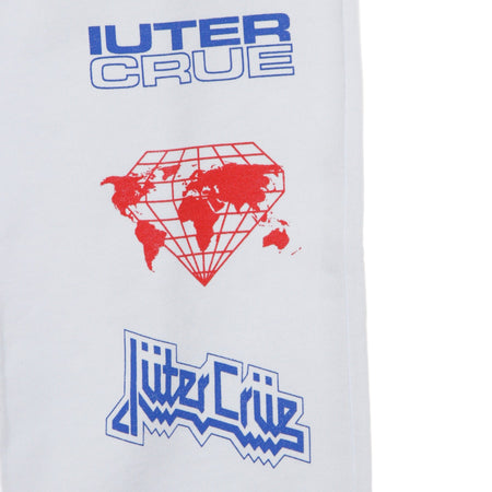 IUTER Pantalone Tuta Uomo Horns 2.0 White da uomo