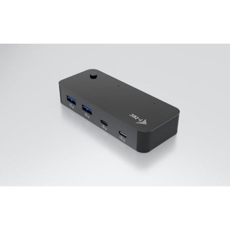 I-TEC HUB KVM UNIVERSALE, 2X USB-C, 2X USB-A 3.0 PORT