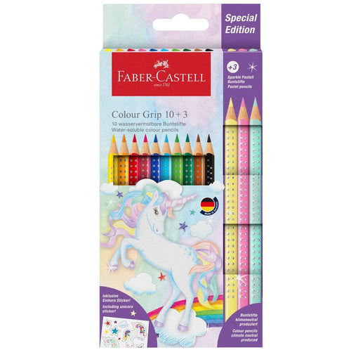 Faber Castel Astuccio 10+3 matite colour grip colori assortiti