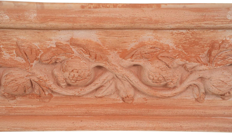 Biscottini Cassetta cesta in Terracotta 100% Made in Italy interamente Lavorata a Mano