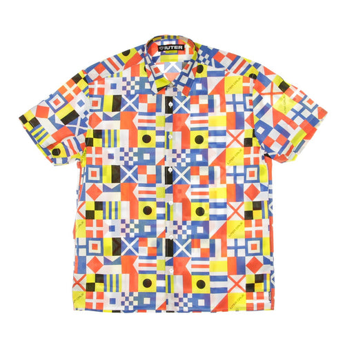 IUTER Camicia Manica Corta Uomo Brotherhood Shirt Multi da uomo