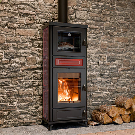 Thermorossi Termostufa a Legna Flora Ready to Start 16,4 kW