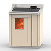 Thermorossi Termocucina a Legna Bosky 30 Square EVO5 Ready to Start 30,5 kW