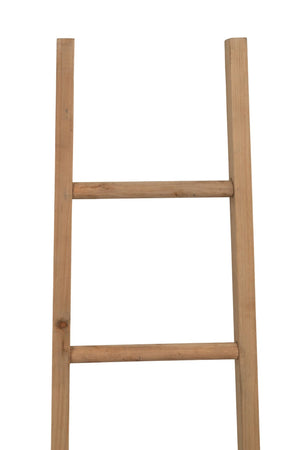 Biscottini Biscottini Scala Portasciugamani Bagno Legno Rustico 130x35x4 Arredo Vintage