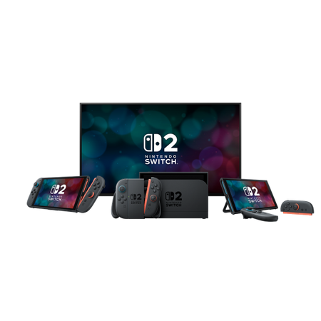 Switch 2 Console Black + Mario Kart World