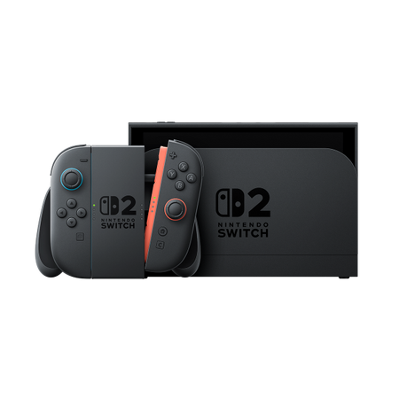 Switch 2 Console Black + Mario Kart World