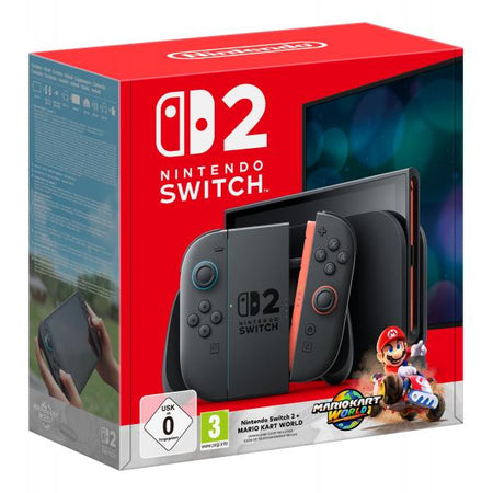Console Nintendo Switch 2 - Include Il Codice Di Gioco Mario Kart World - Nero