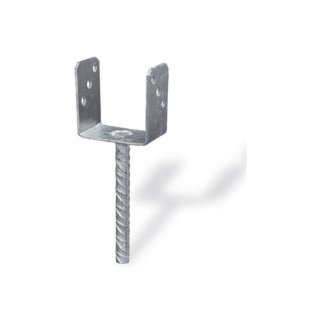 MASIDEF-CONNEX- SUPPORTO A "U" PER PALI 81x65x105x200 mm