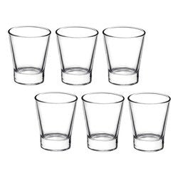 Set tazzine caffè Bormioli Rocco CAFFEINO A Bicchiere Trasparente