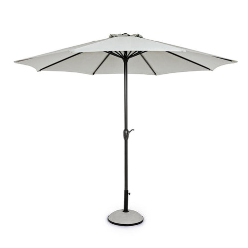 Ombrellone palo centrale Ombra in acciaio verniciato a polvere per giardino e balcone Ø 3 mt