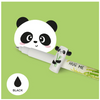 Legami Set 5 Penne cancelline Pinguino, Panda, Lama, Ape e Hippo