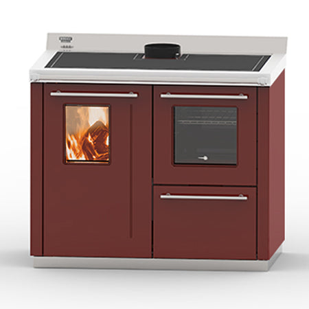 Thermorossi Termocucina a Legna Bosky F30 Square EVO5 Ready to Start 30,5 kW