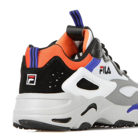 FILA Scarpa Bassa Uomo Ray Tracer Cb White/black/mandarin Orange da uomo