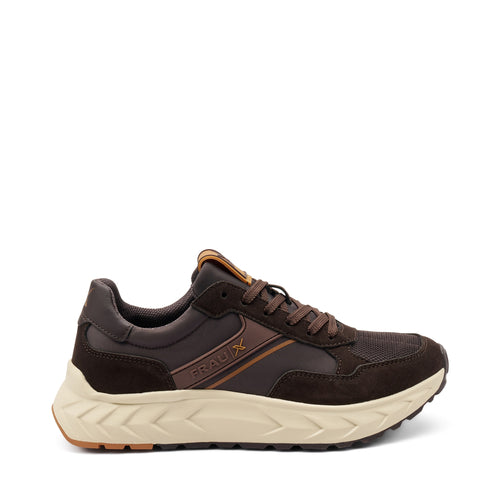Frau sneakers uomo cross hybrid chocolat X011